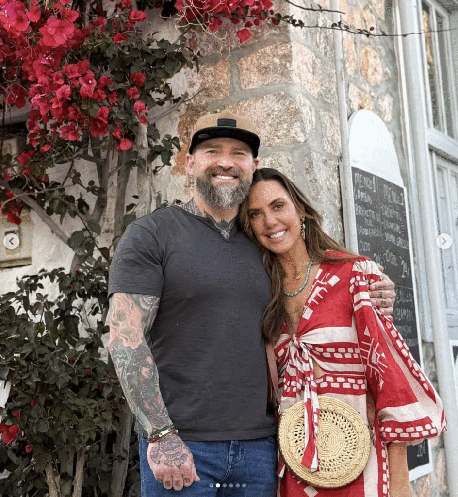 Zac Brown & Kendra Scott before their engagement announcement (Instagram photo)
